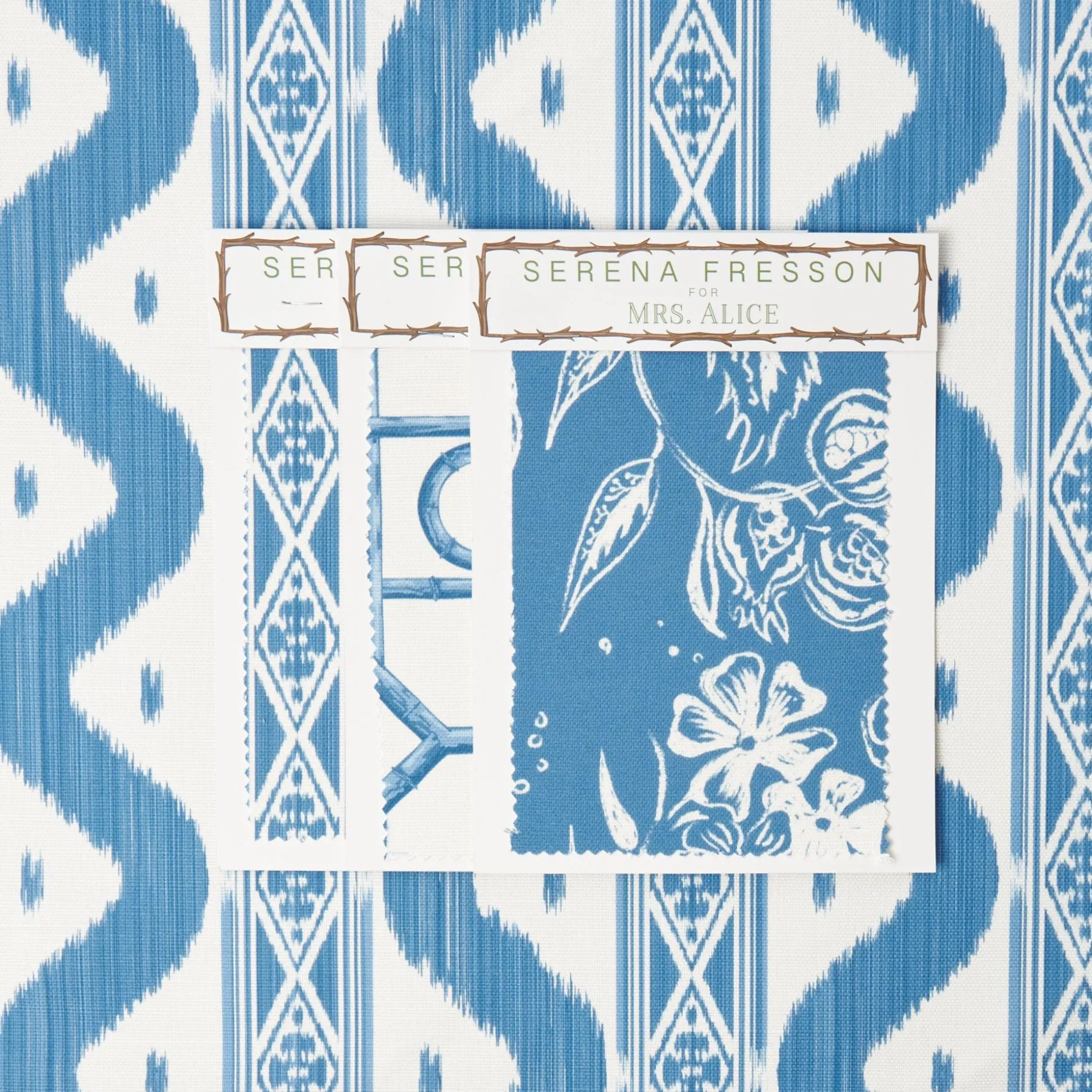 Ikat Stripe Fabric