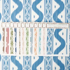 Ikat Stripe Fabric