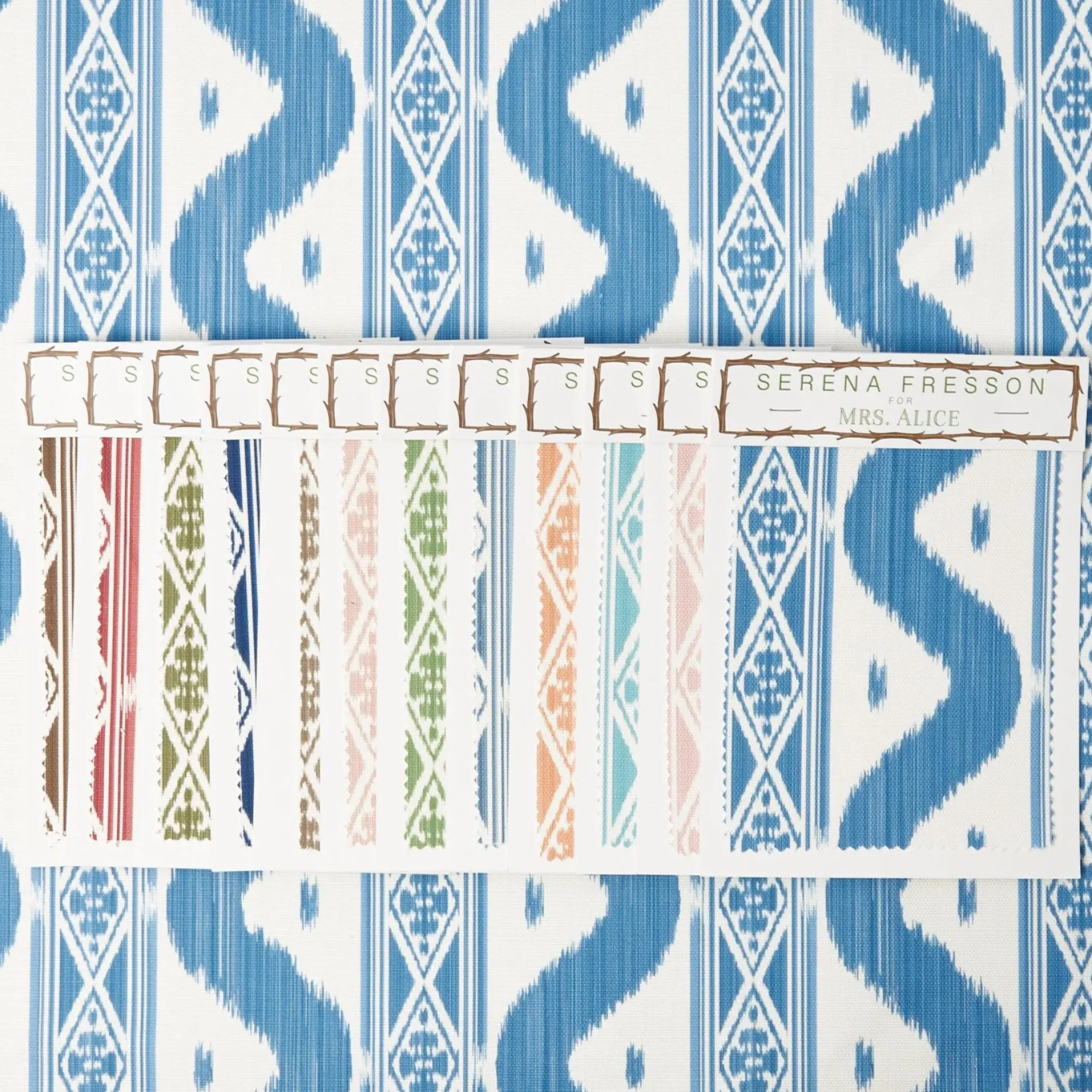 Ikat Stripe Fabric