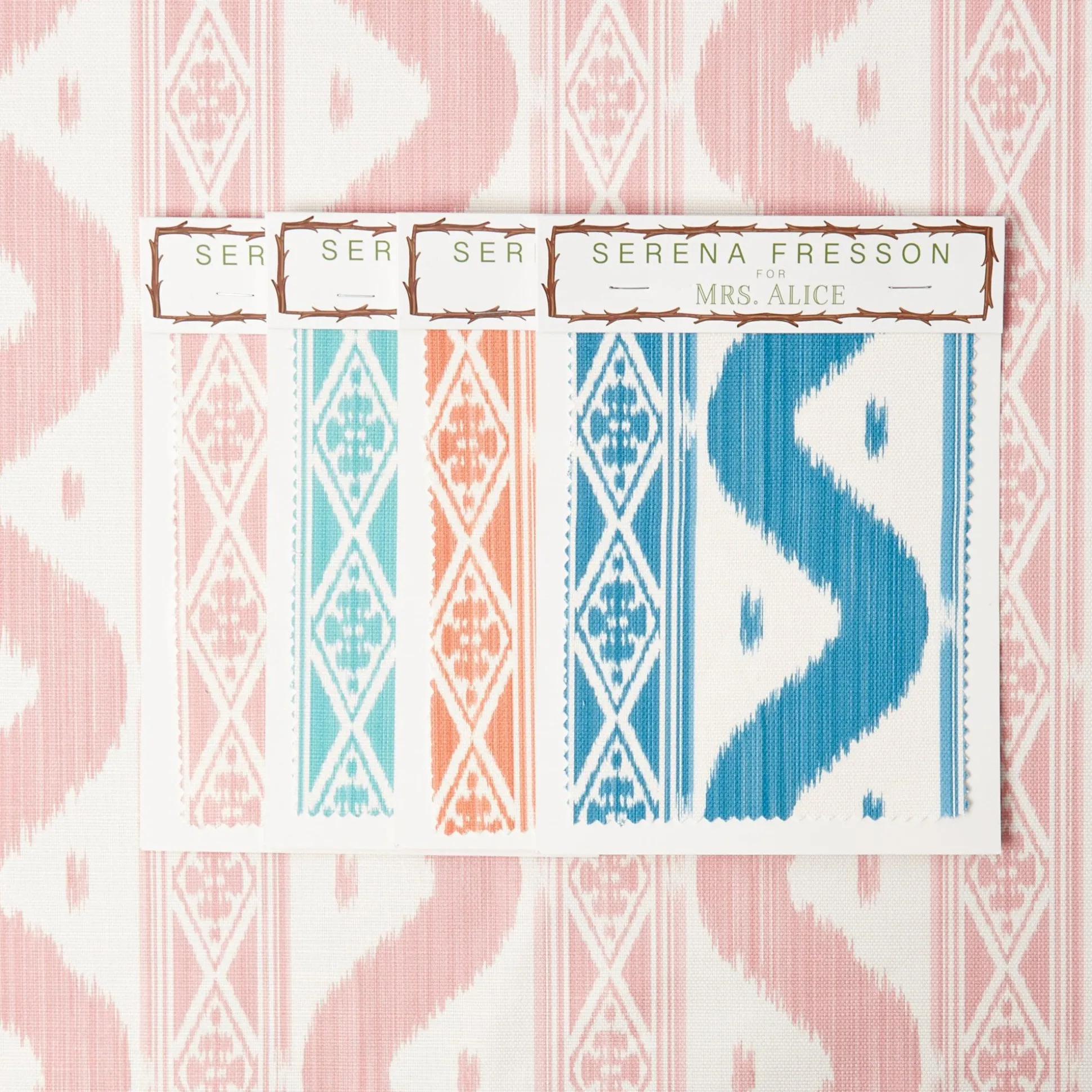 Ikat Stripe Fabric