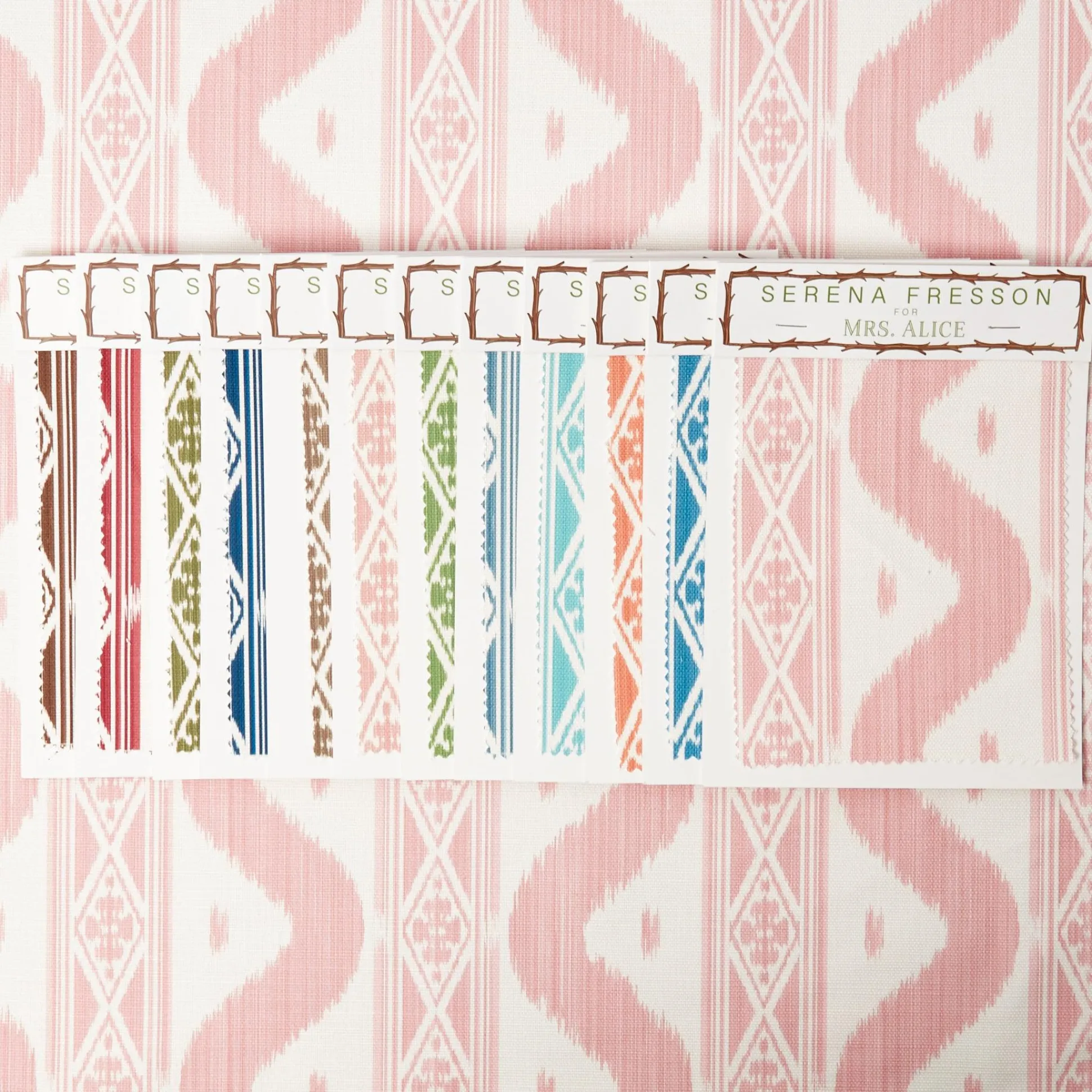 Ikat Stripe Fabric