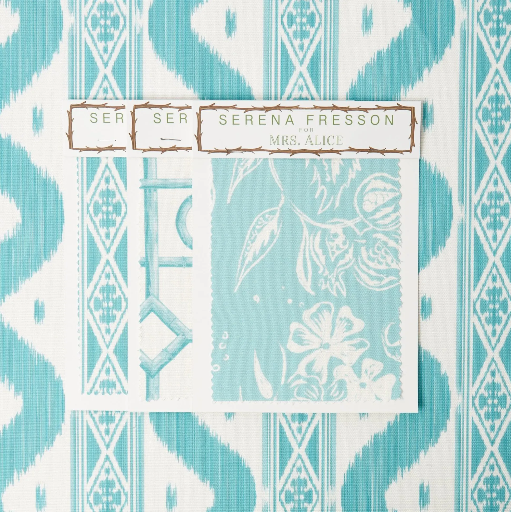 Ikat Stripe Fabric