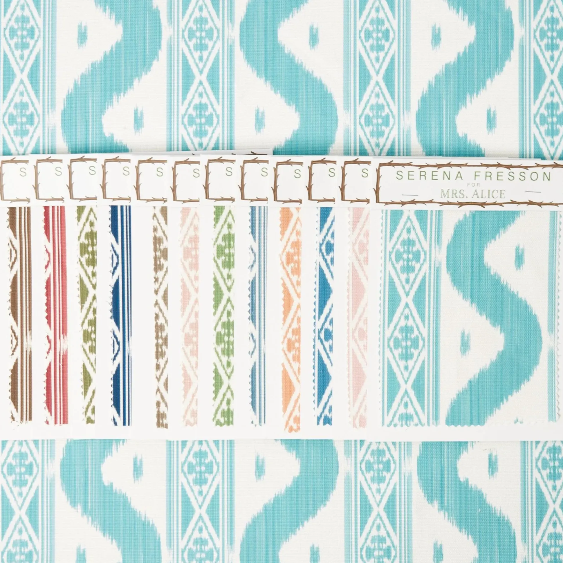 Ikat Stripe Fabric