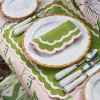 Isla Green & Pink Placemats & Napkins (Set Of 4)