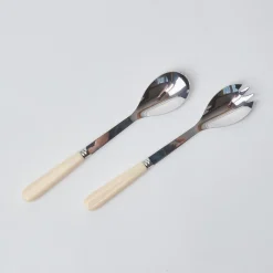 Ivory Salad Servers
