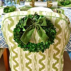 Large Forest Green Velvet Bow