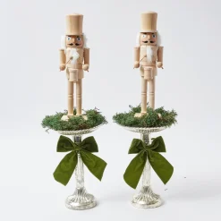 Large Mercury Pillar Candle Stand (Pair)