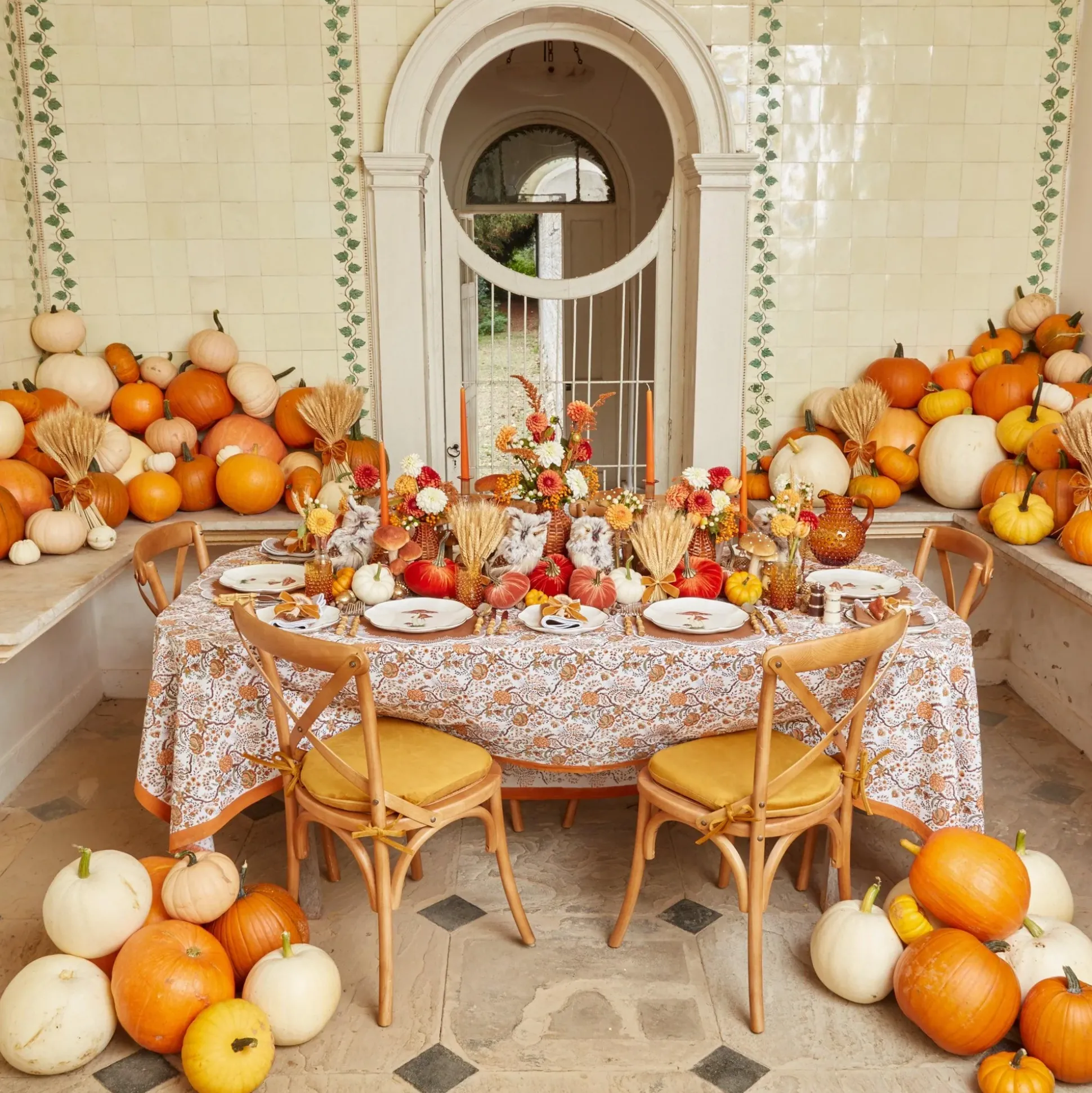 Leaves Of Autumn Tablecloth