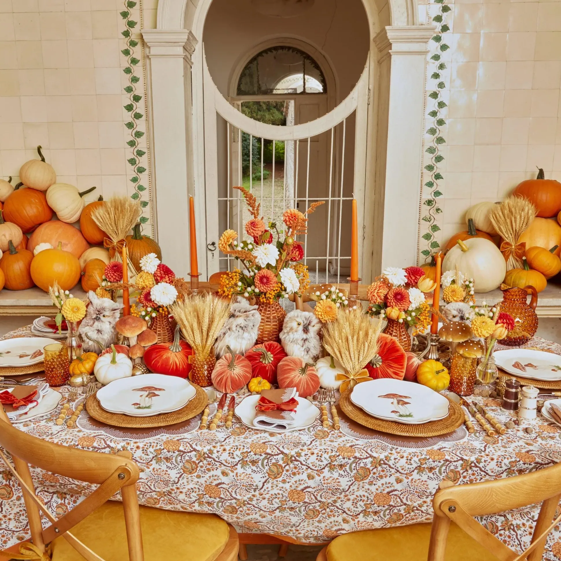 Leaves Of Autumn Tablecloth