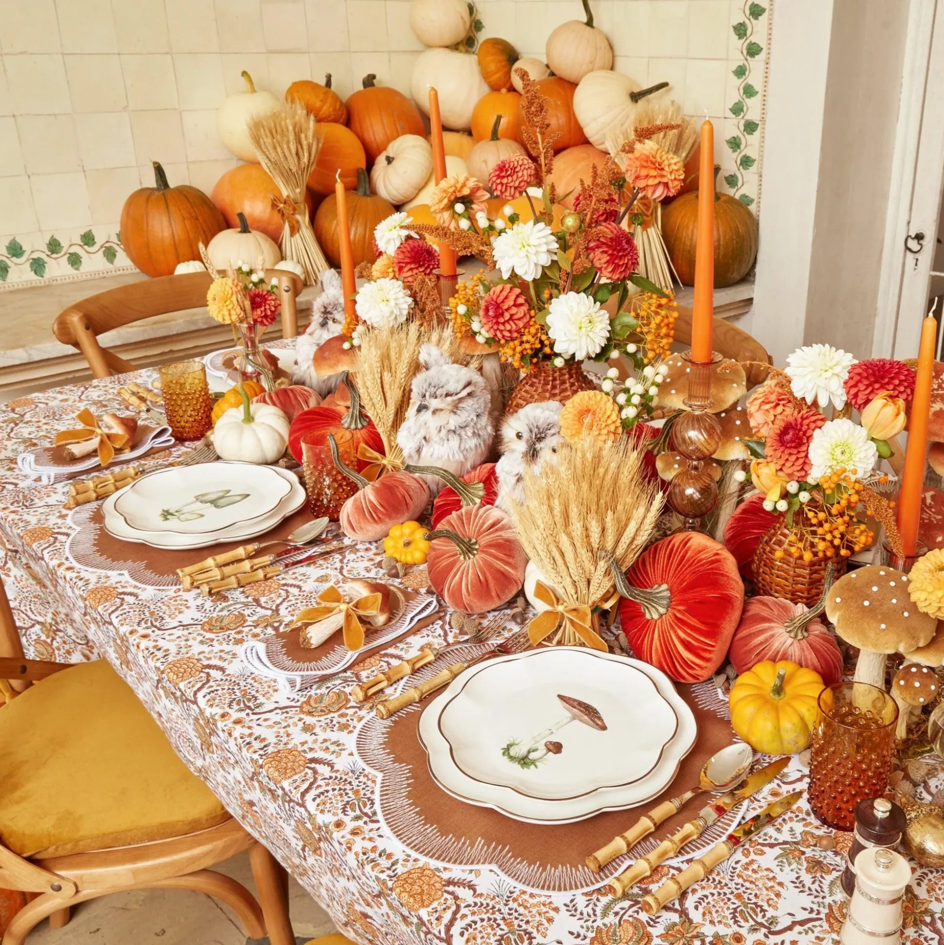 Leaves Of Autumn Tablecloth