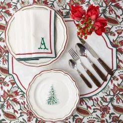 Liberty Candy Cane Napkins (Set Of 4)