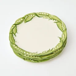Lily Of The Valley Dinner Plates (Set Of 4)