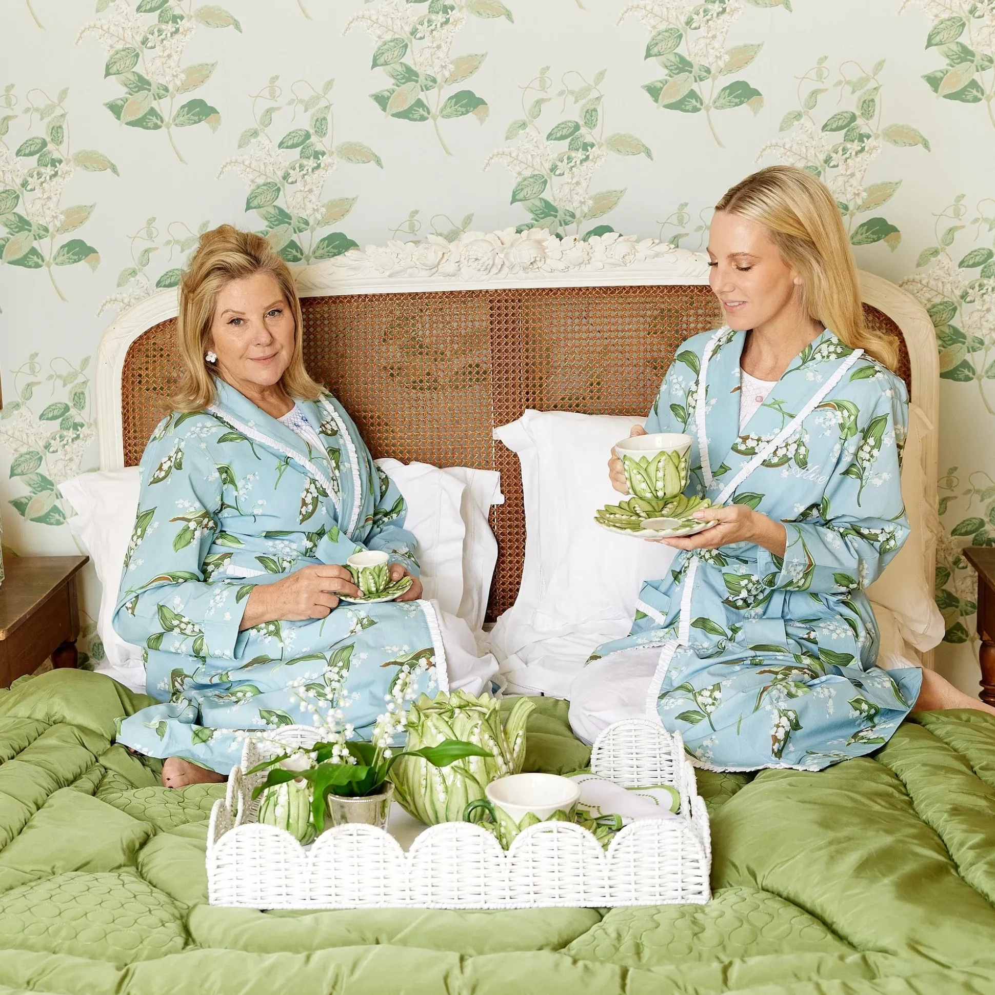 Lily Of The Valley Dressing Gown