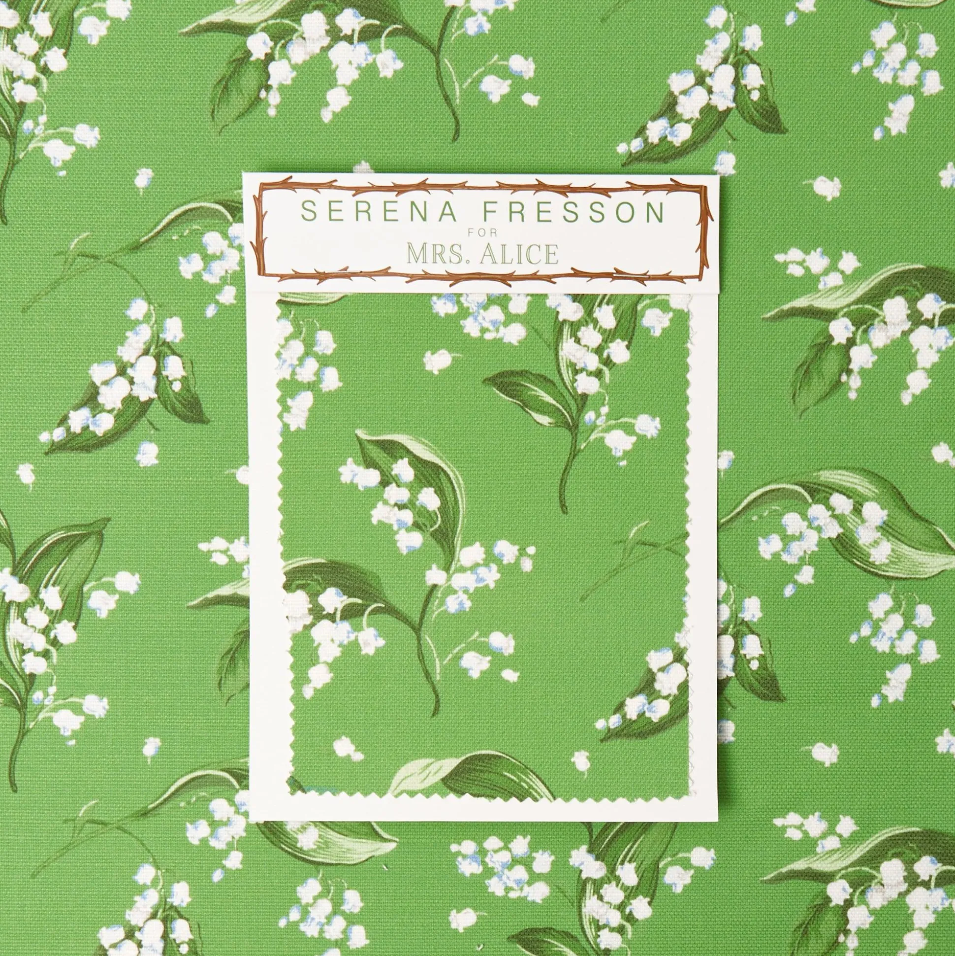 Lily Of The Valley Fabric