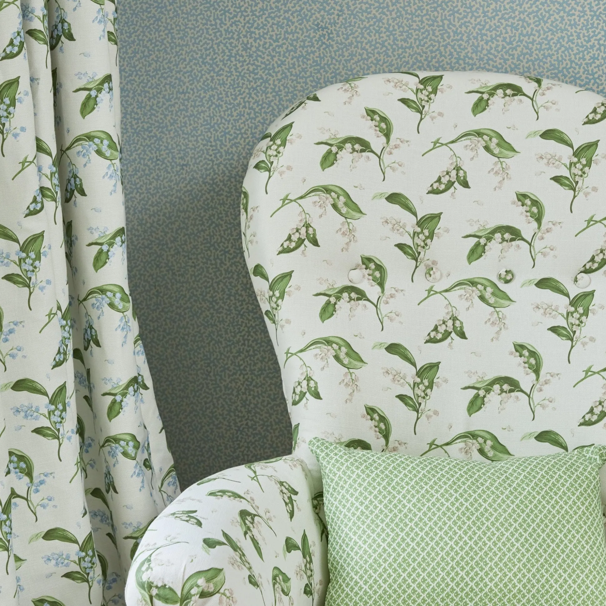 Lily Of The Valley Fabric
