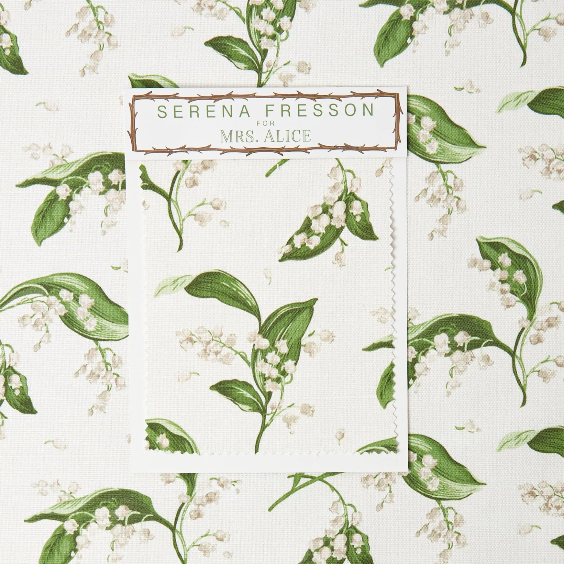 Lily Of The Valley Fabric
