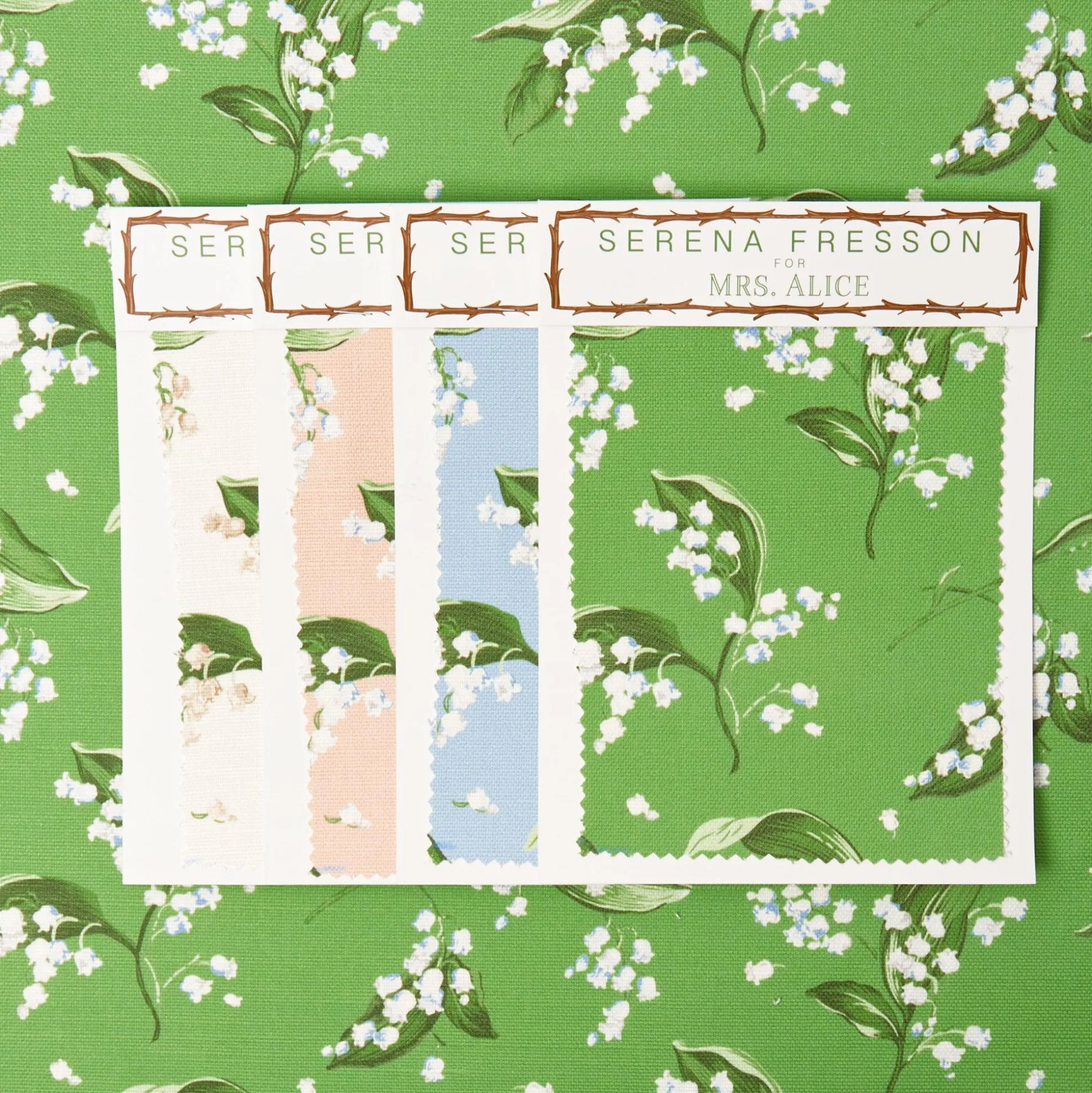 Lily Of The Valley Fabric