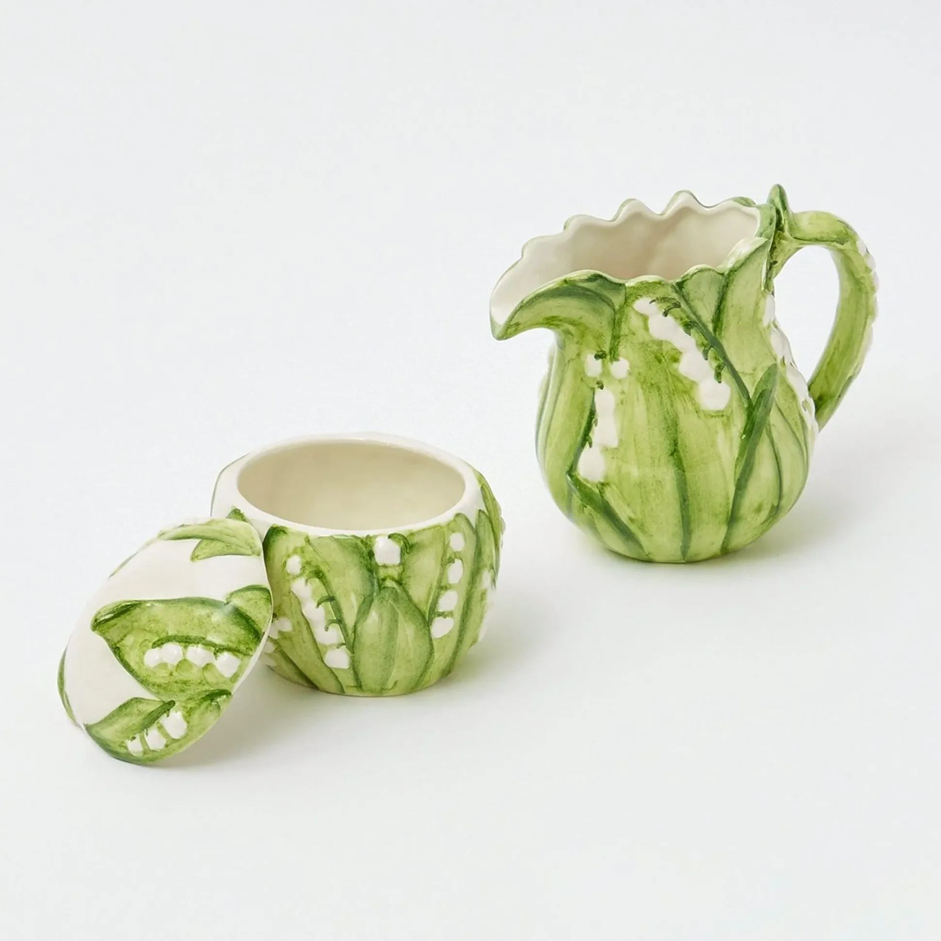 Lily Of The Valley Milk Jug