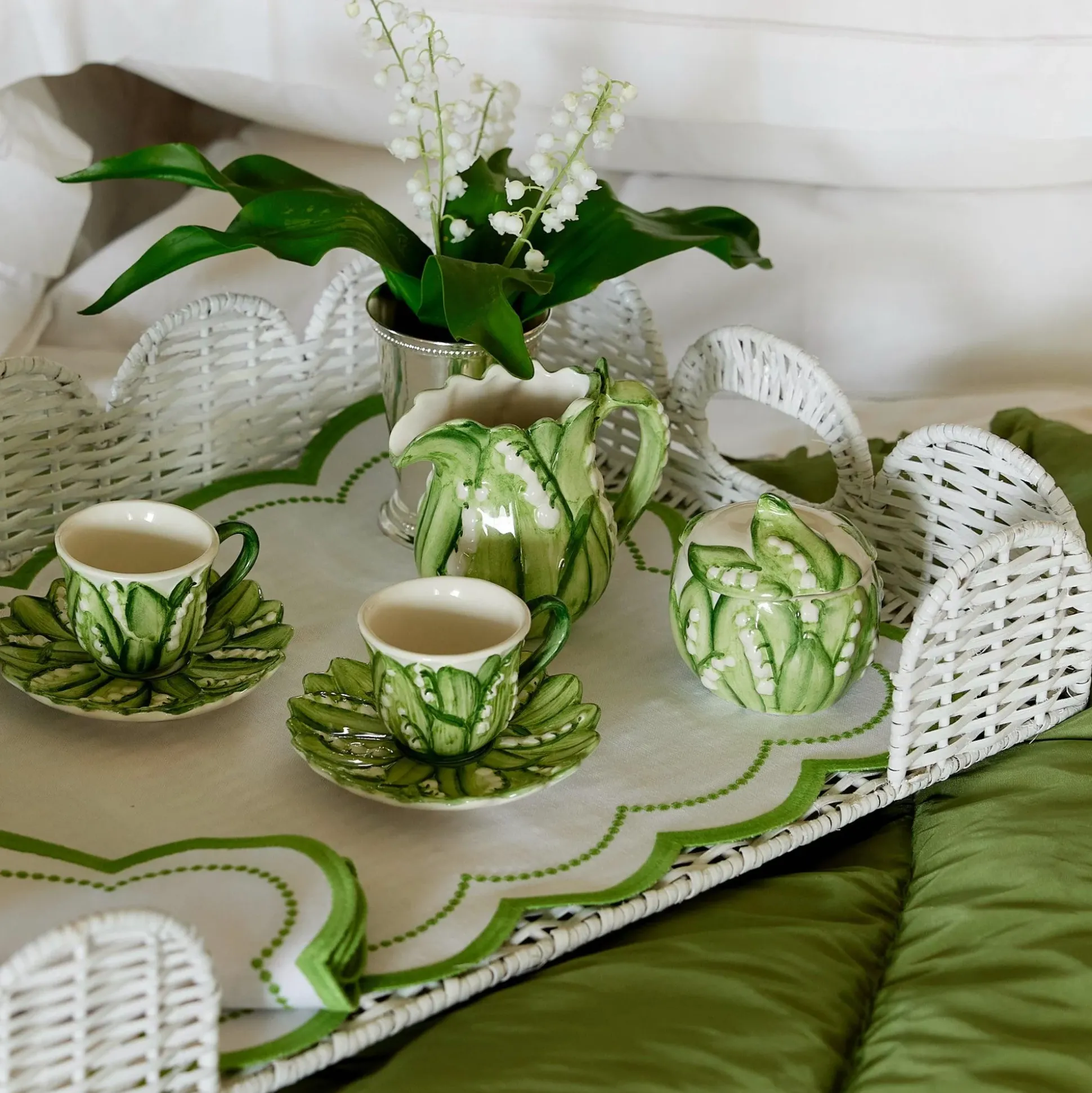 Lily Of The Valley Milk Jug