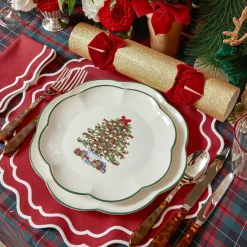 Mrs. Alice Christmas Tree Starter Plate (Set Of 4)