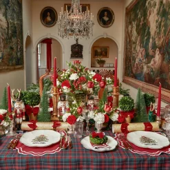 Mrs. Alice Christmas Tree Dinner Plate (Set Of 4)