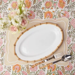 Nancy Bamboo Oval Platter