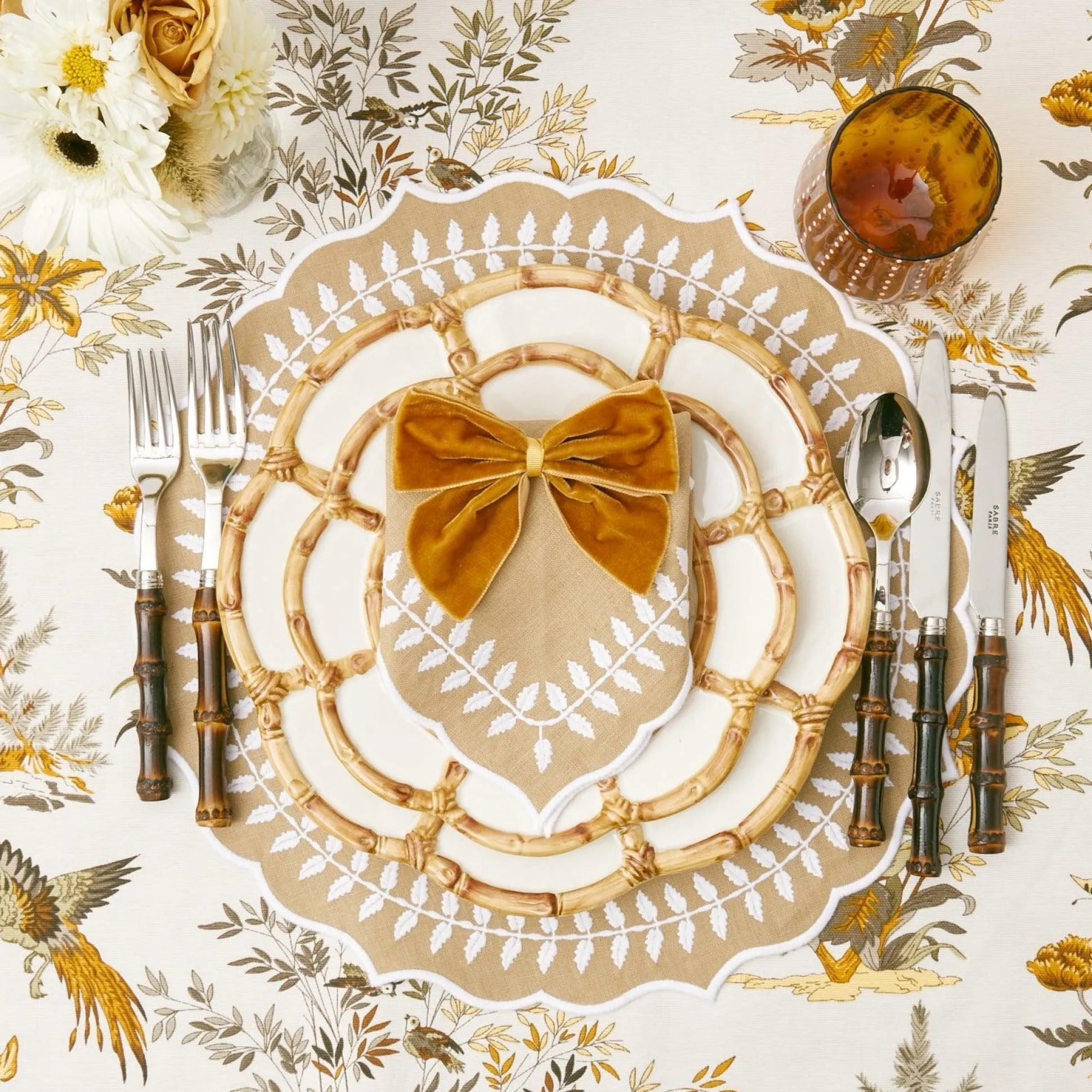 Natural Laurel Placemats (Set Of 4)