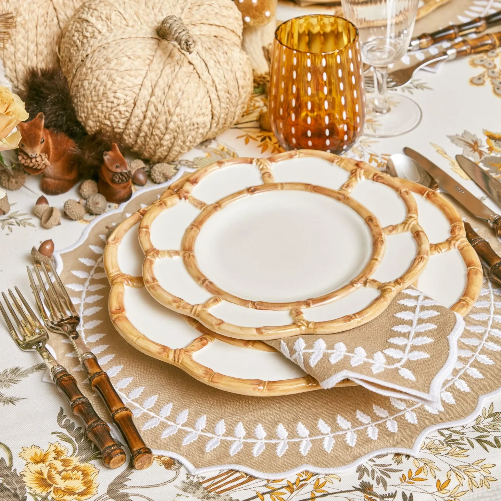 Natural Laurel Placemats (Set Of 4)