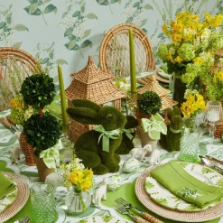 Natural Rattan Decoration Set