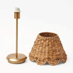 Natural Seagrass Lampshade