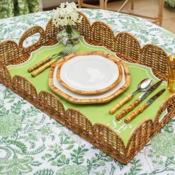 Octavia Green Tray Liner