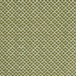 Olive Green Lotus Flower Fabric