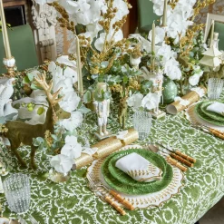 Olive Pheasant Tablecloth