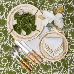 Olive Pheasant Tablecloth