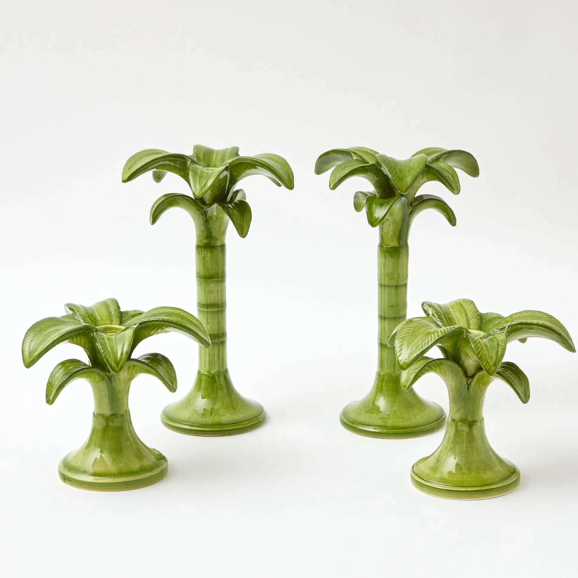 Palm Leaf Candle Holder (Large)