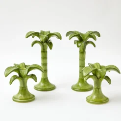 Palm Leaf Candle Holder (Small)