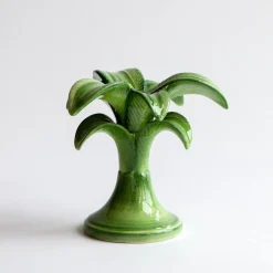 Palm Leaf Candle Holder (Small)