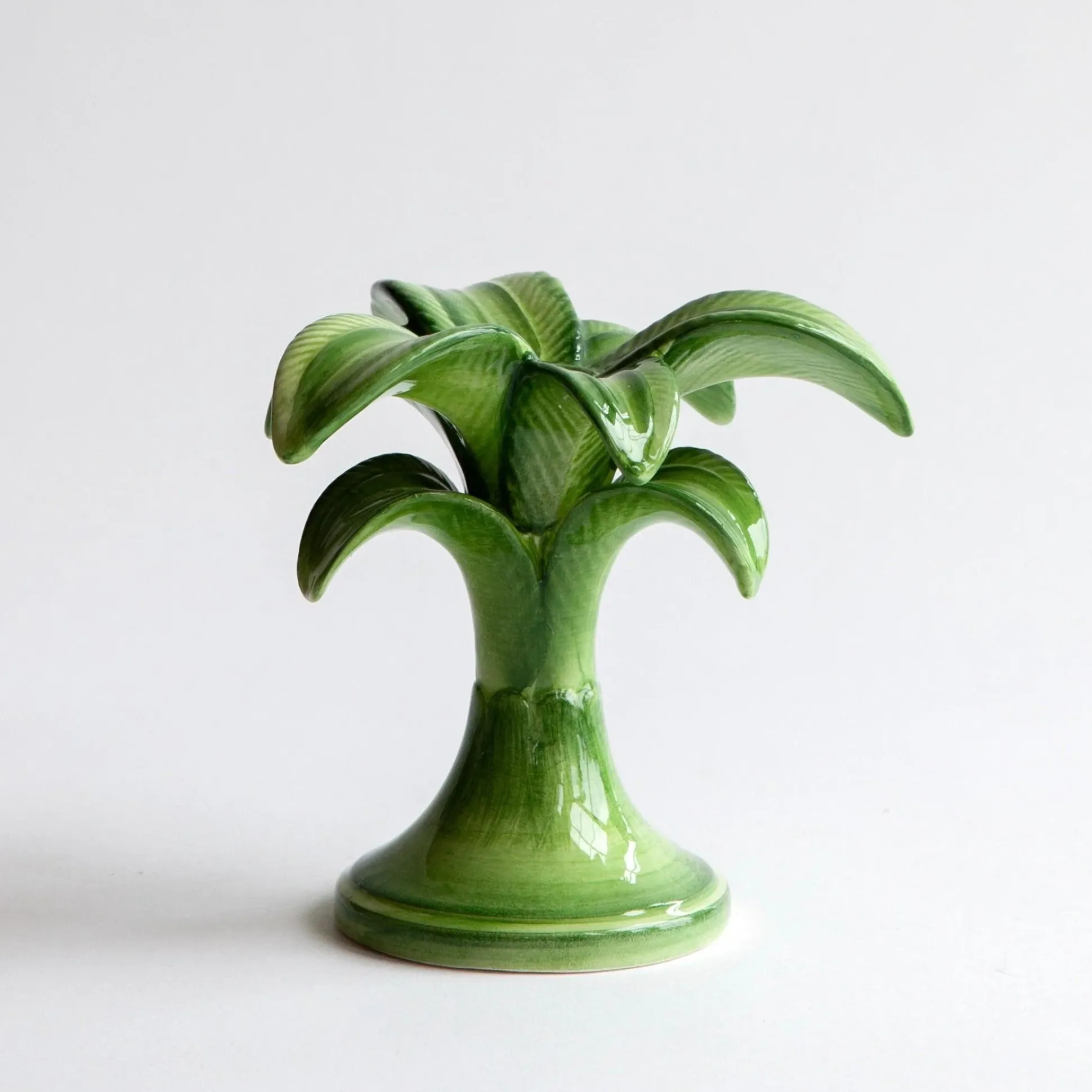 Palm Leaf Candle Holder (Small)