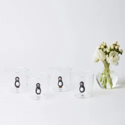 Penguin Water Glasses And Jug Set