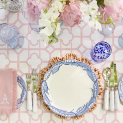 Pink Bamboo Tablecloth