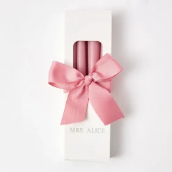 Pink Candles (Set Of 8)