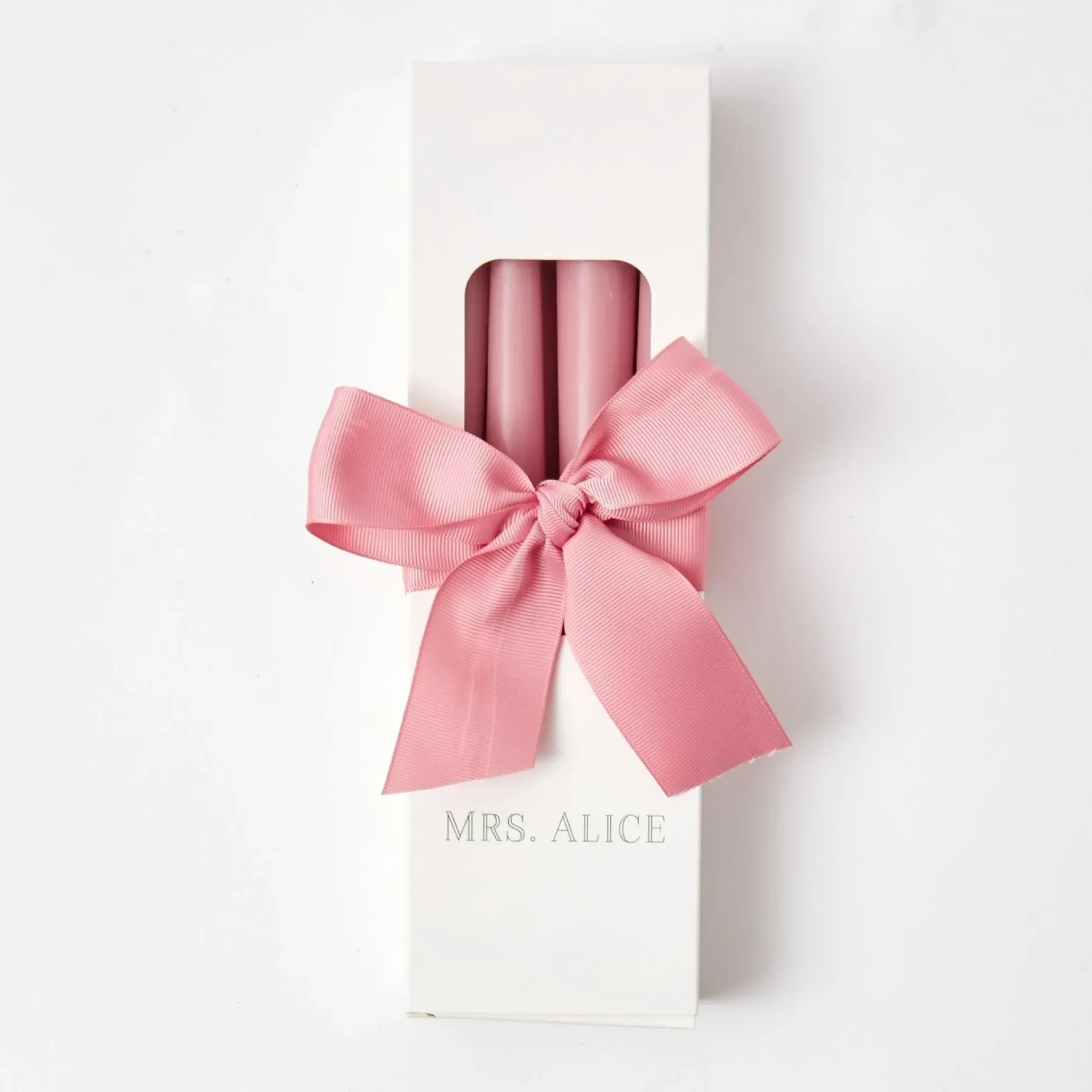 Pink Candles (Set Of 8)