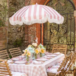 Pink Capri Lettuce Dinner Plate