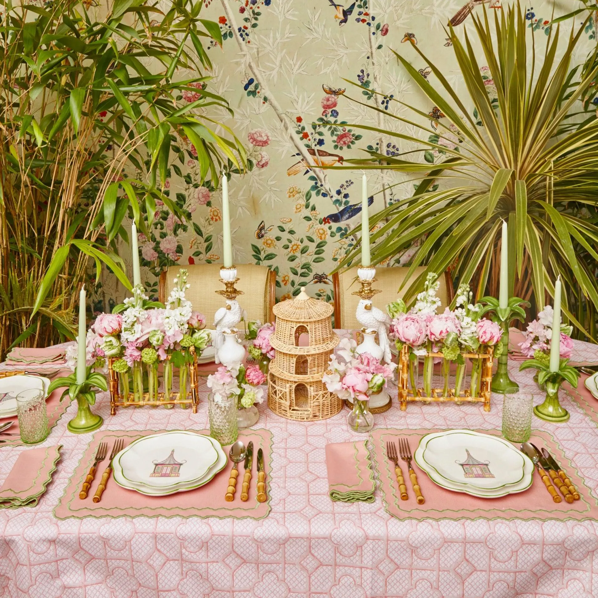 Pink Penelope Placemats (Set Of 4)