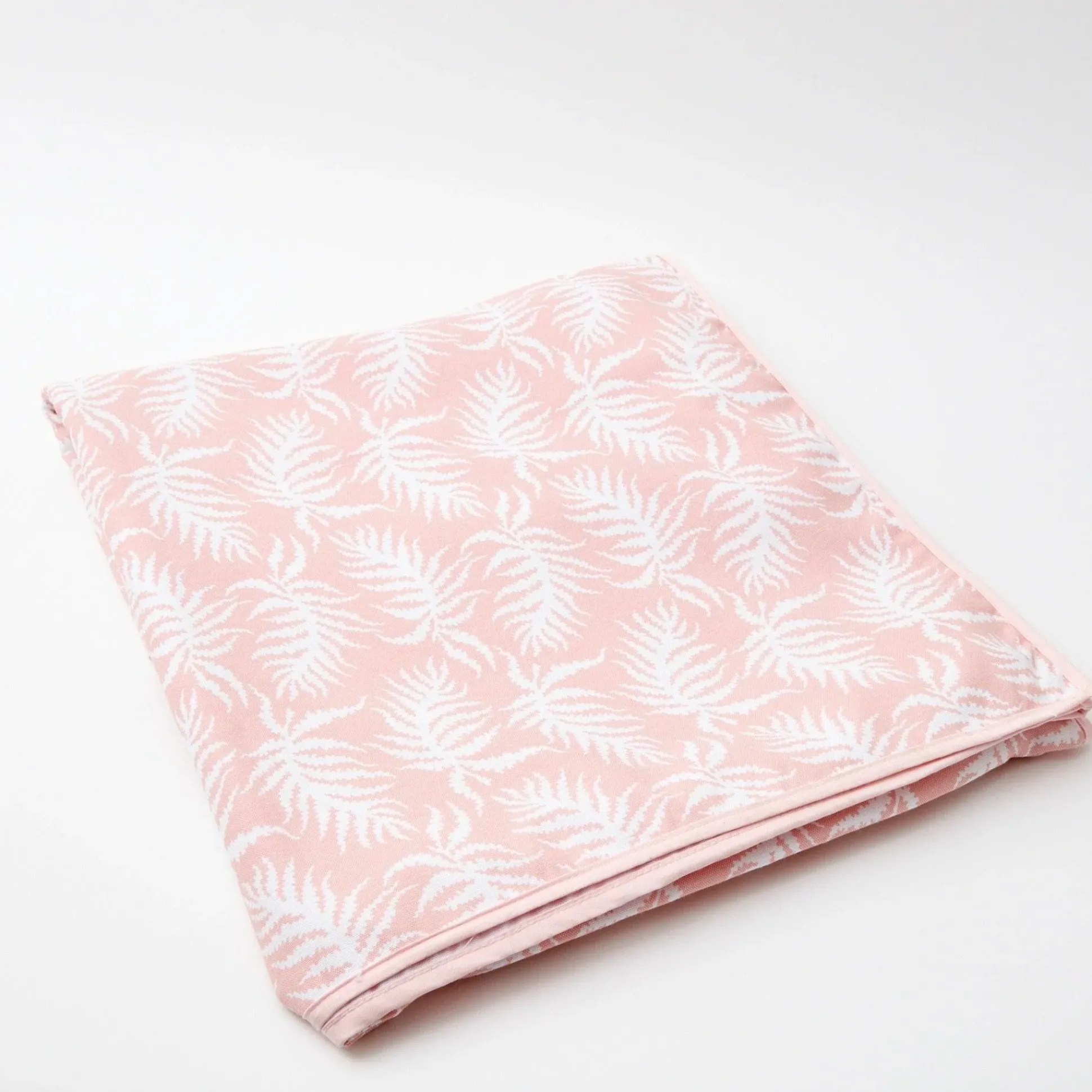 Pink Trailing Ferns Tablecloth