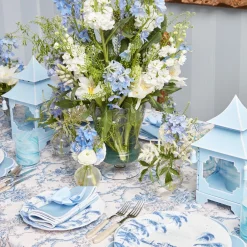 Powder Blue Pagoda Lantern