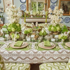 Putty Ikat Tablecloth