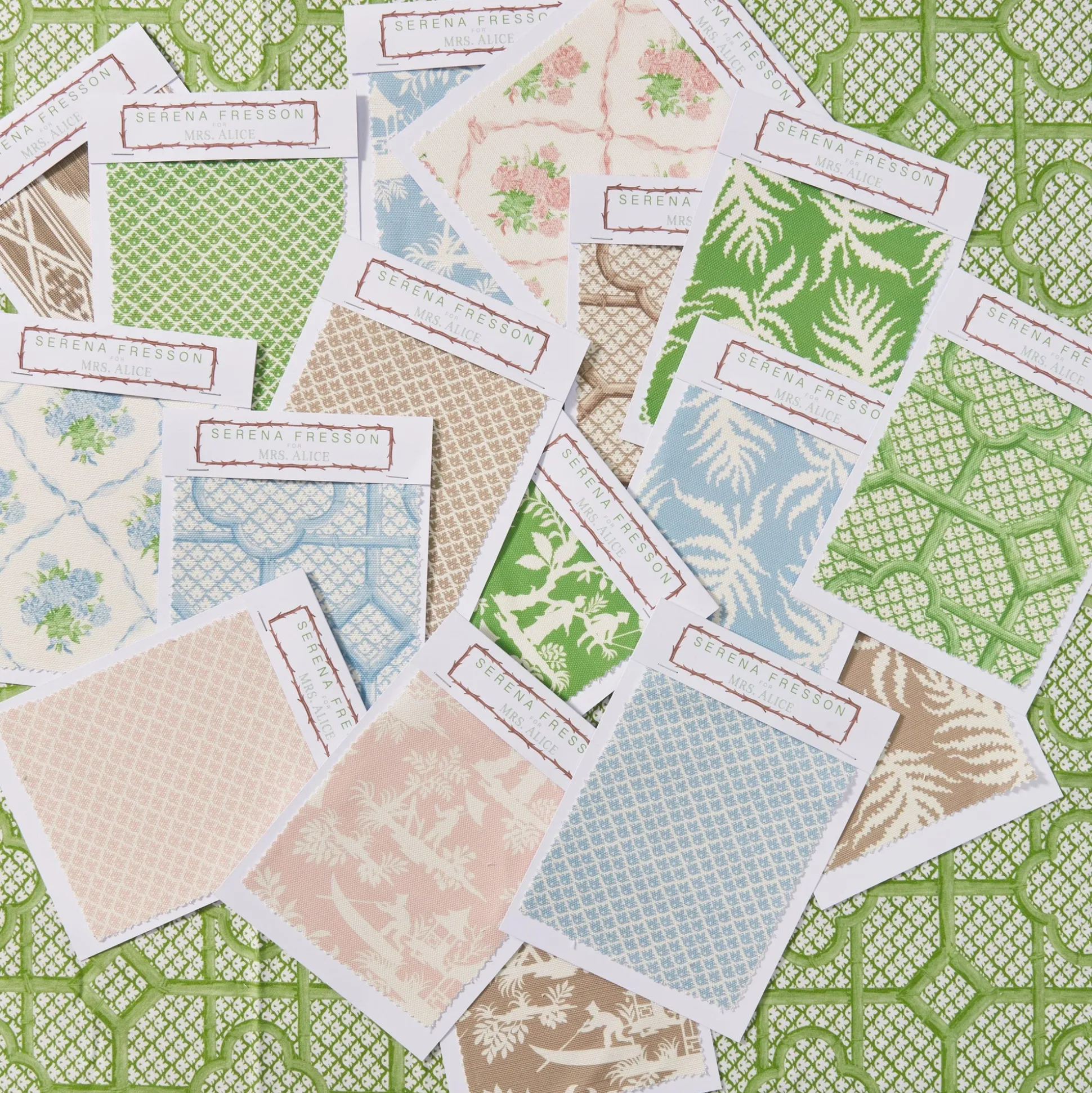 Putty Lotus Flower Fabric