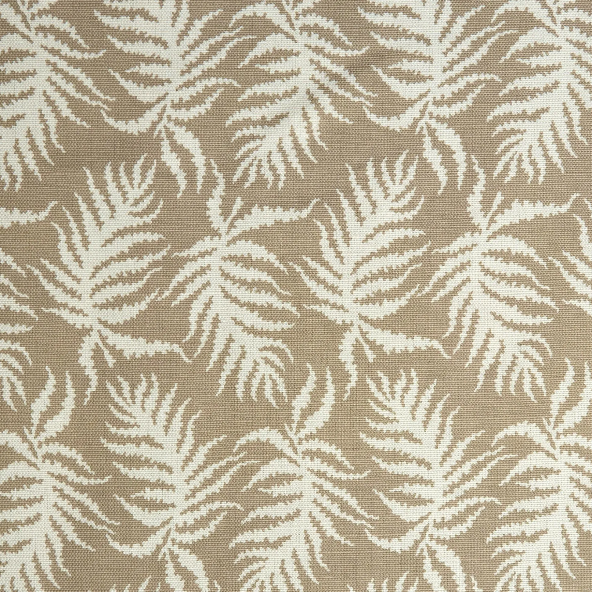 Putty Trailing Ferns Fabric