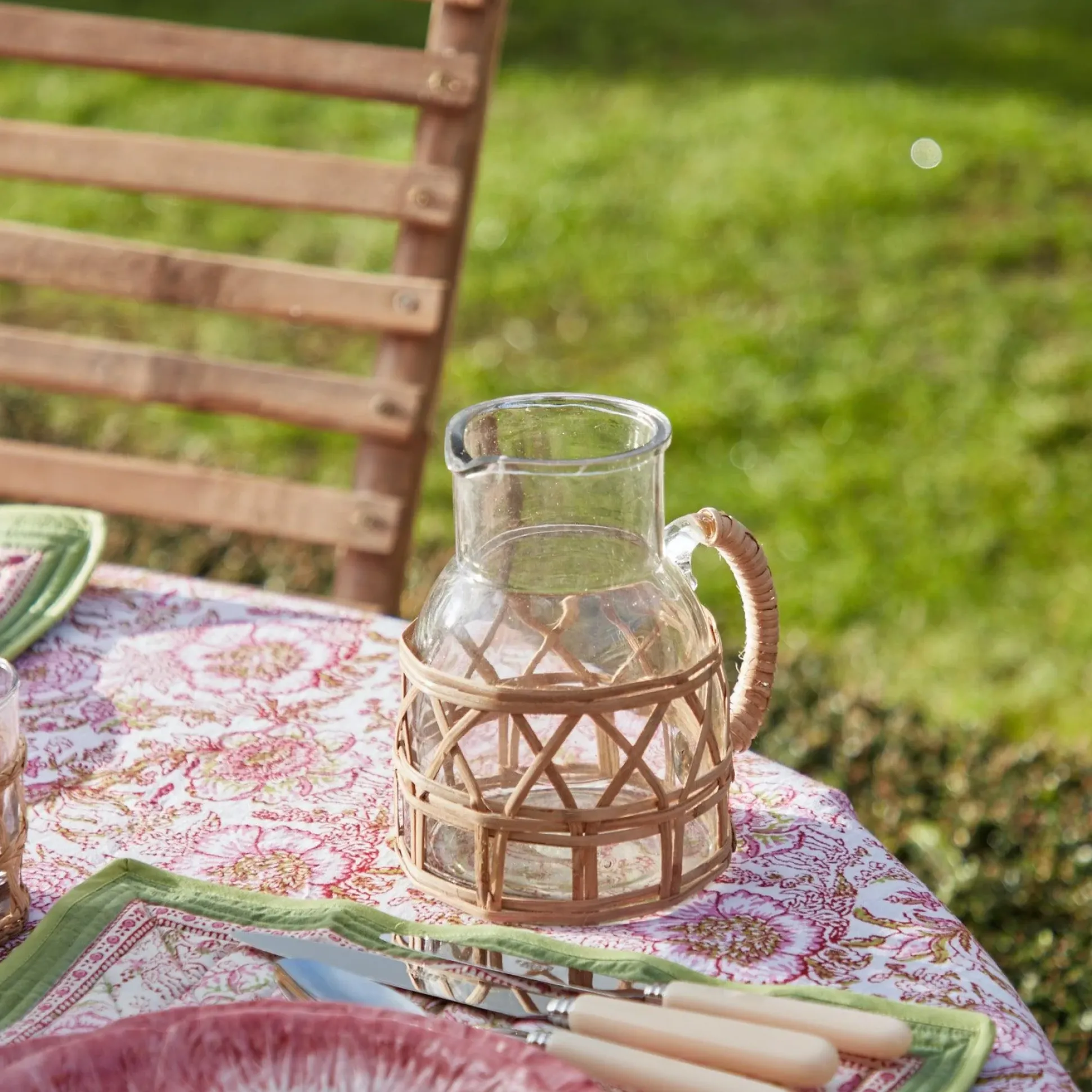 Raffia Jug